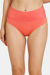 Zivame Anti-Microbial High Rise Full Coverage Tummy Tucker Hipster Panty (Pack of 2) - Multicolor — thumbnail 3